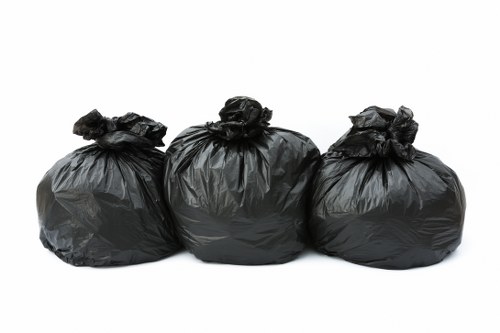 Various types of enclosed skips for different project sizes